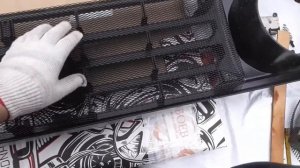 Установка сетки защиты радиатора на Ниву трёх дверку.