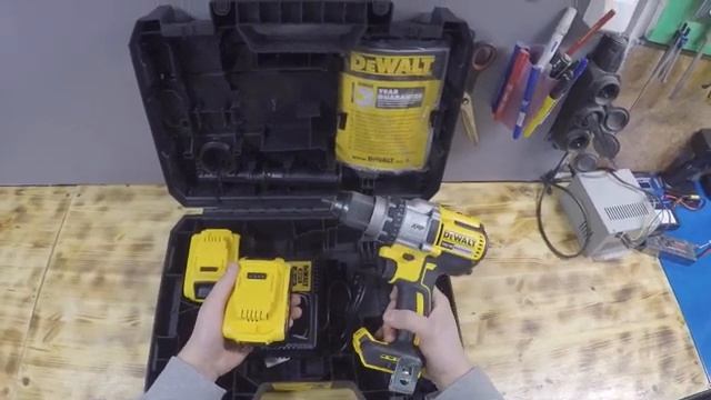DeWalt DCD991P2:Бесщёточная,безударная дрель-шуруповерт. смотреть онлайн