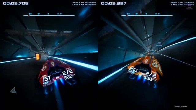 Antigraviator 2p split-screen & single player pc gameplay 1080p 60fps смотреть онлайн