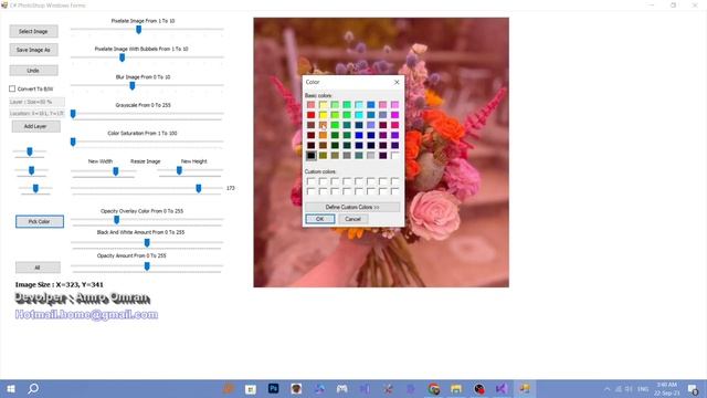 C# Windows Forms Application Free Open Source ( Image Editor ) like Photoshop all needed functions смотреть онлайн