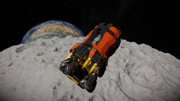 Space Engineers || Auto mining drone