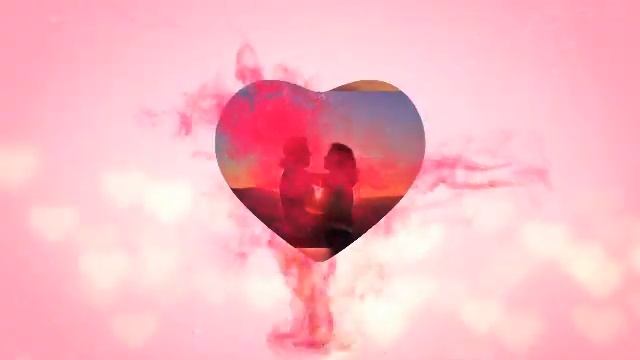 Открытка Дымчатое сердце на День св. Валентина смотреть онлайн
