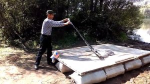 Как построить плот, легко и без затрат