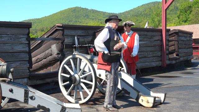 Fort William Henry - Lake George - Cannon Firing - New York - USA смотреть онлайн