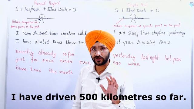 Present Perfect Vs. Simple Past | English Grammar | हिंदी में смотреть онлайн