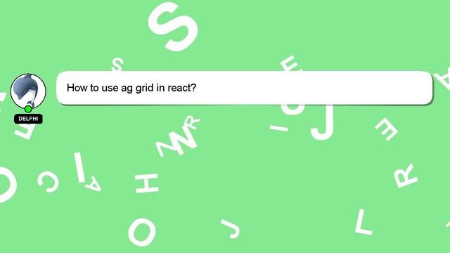 How to use ag grid in react? смотреть онлайн