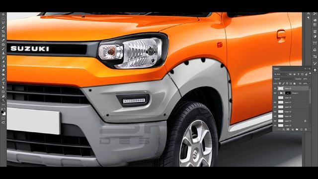 Maruti Suzuki S-presso Mighty Boy Concept - Rendering | SRK Designs