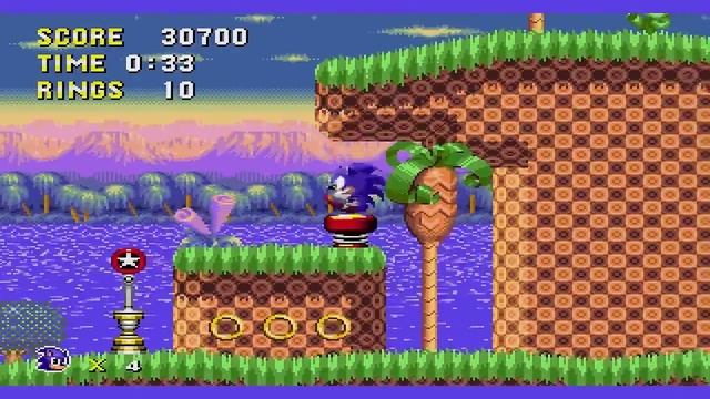 Sonic 1 Pixel Perfect - Angel Lake Zones смотреть онлайн