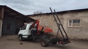 Манипулятор на Газель +сомосвал.