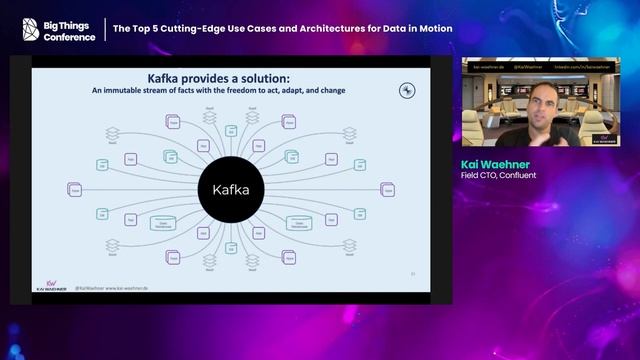 The Top 5 Cutting-Edge Use Cases and Architectures for Data in Motion by Kai Waehner смотреть онлайн