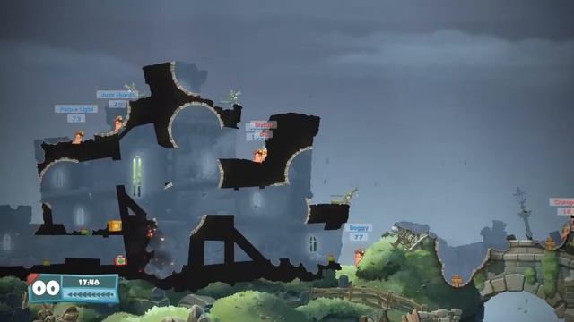 Worms W.M.D ПРОХОЖДЕНИЕ НА РУССКОМ #3 смотреть онлайн