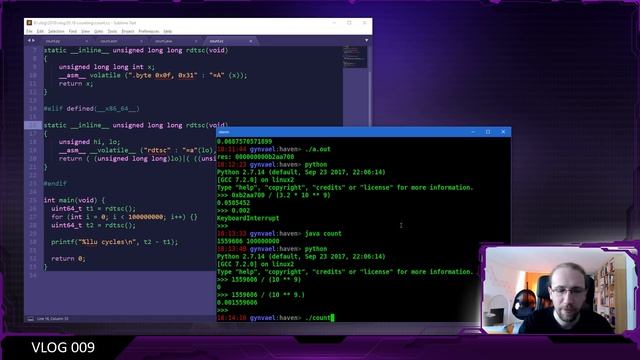 Vlog #009: Java faster than x86 asm? смотреть онлайн