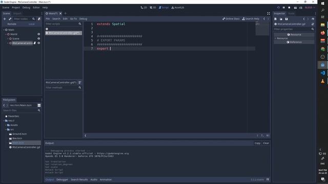 RTS Camera controller - Setup and Movement - Godot 3D tutorial смотреть онлайн