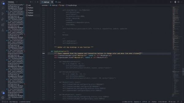 Expense Tracker Full Application Using Python