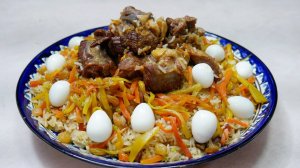 Афганский плов в афганском казане