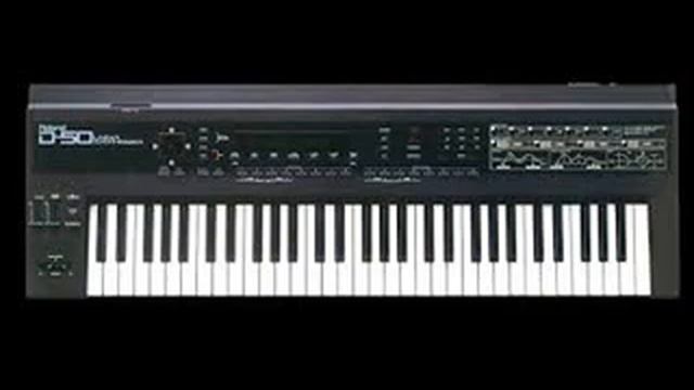 The Roland D50 digital synthesizer demo soundcards смотреть онлайн