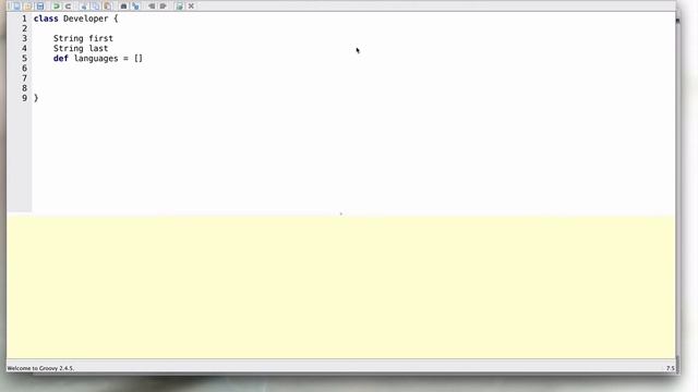 Introduction to Creating Classes Groovy смотреть онлайн