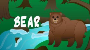 Forest Animals Video for Children – Forest Animal Spelling Songs for Kids –Preschoolers Kindergarte