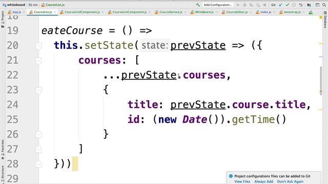 200 Updating state using a React service смотреть онлайн