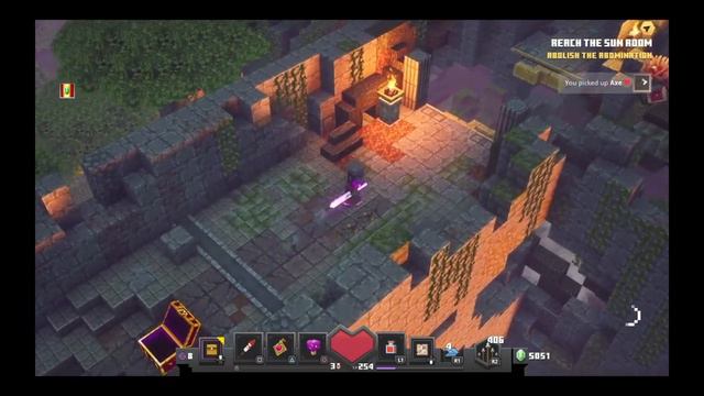 Minecraft Dungeons Jungle Awakens DLC all Bosses and ending смотреть онлайн