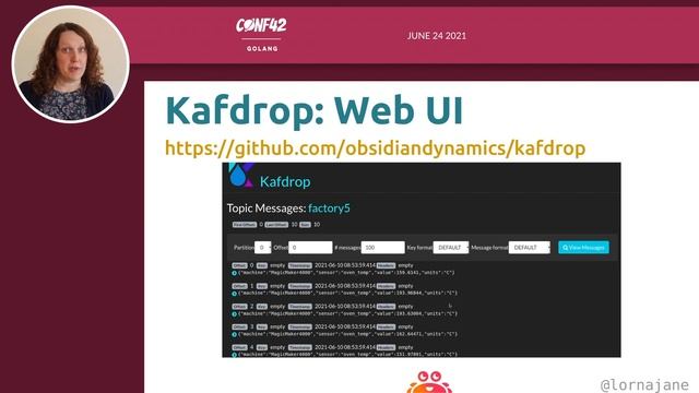 Go Big with Apache Kafka | Lorna Mitchell | Conf42 Golang 2021 смотреть онлайн