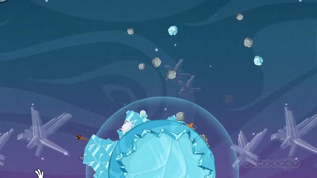 Angry Birds Space Level 2-22 - 3-Star Walkthrough смотреть онлайн