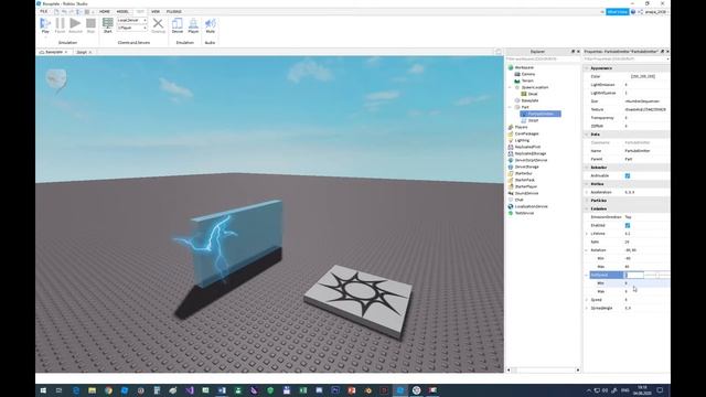 Создание симулятора электрического тока в Roblox Studio. Как сделать молнию для Роблокс смотреть онлайн