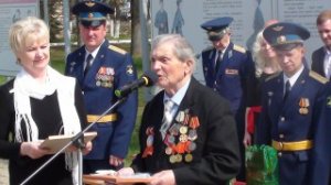 Встреча ветеранов войны и труда области в Иванове накануне Дня Великой Победы 4 мая 2016 года.