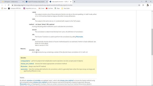 Python program for convolution of two finite length signals | convolution in python (DSP) смотреть онлайн