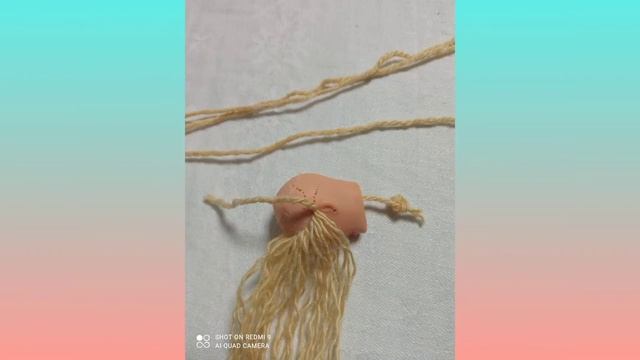 Новая причёска для куклы. смотреть онлайн