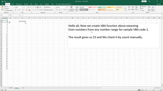 Create function in Excel to Count colored cells by using VBA macro смотреть онлайн
