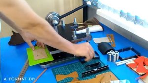 Ручной пресс вырубка картона