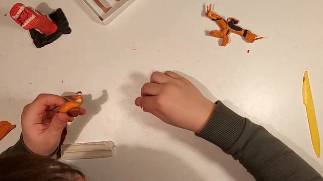 Лепка улитки из пластилина / Snail making from plasticine смотреть онлайн