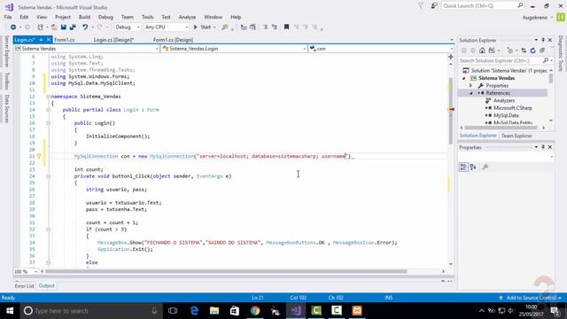 Curso c# - Configurando Xampp e Conexao com Banco de Dados Msql - VD5 смотреть онлайн