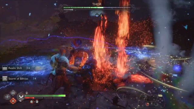 Thor Vs Zeus Build GOD OF WAR RAGNAROK NG+ Thor Boss Fight (GMGOW) | PS5 GOW Ragnarok NG+ Thor Figh