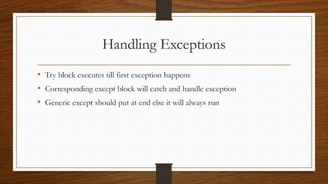 Python Complete Course | Python Tutorial 78.Multiple Exceptions смотреть онлайн