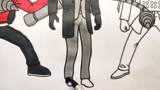 Coloring  NEW UPGRADED  TITAN SPEAKERMAN / TITAN DRILLMAN / TITAN TVMAN   - Skibidi Toilet