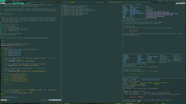 GNU/Linux terminal: check Git Status of multiple directories смотреть онлайн
