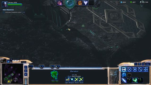 StarCraft 2 Co-Op 2 Stars playing! 2000 lvl in one map смотреть онлайн