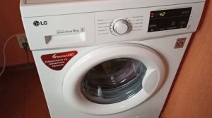 стиральная машинка LG FH0J3NDN0 отжим 800 оборотов что с ней