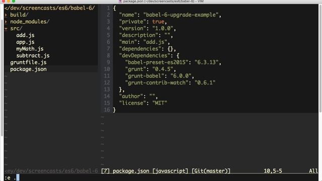 Upgrading Babel.js v5 to v6 - WatchMeCode Q&A смотреть онлайн