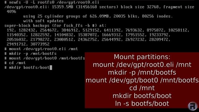 FreeBSD UFS Encryption *Read Pinned Comment* смотреть онлайн