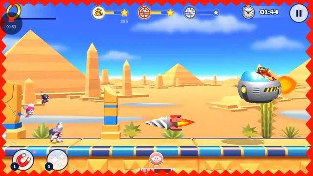 Sonic Runners Adventure BOSS 2 Rouge vs Eggman смотреть онлайн