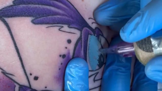 Roadrunner watercolor tattoo. Real time tattooing смотреть онлайн