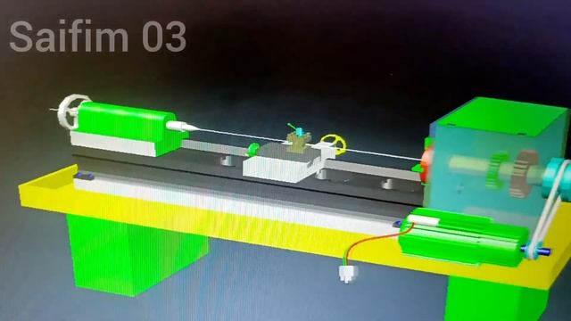 Lathe machine, Autocad 3D #Saifim 03 #motivation #trending смотреть онлайн