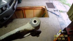 Замена шаровых и стоек стабилизатора на авео т300, пробег 78 тыс. км.