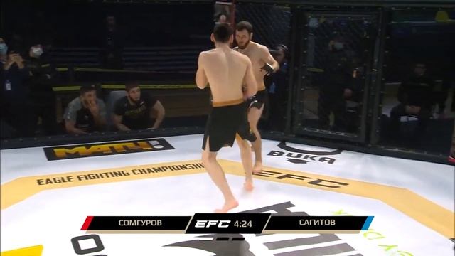 АЗАМАТ СОМГУРОВ VS ТАГИР САЙГИТОВ | EFC SELECTION | ПОЛНЫЙ БОЙ
