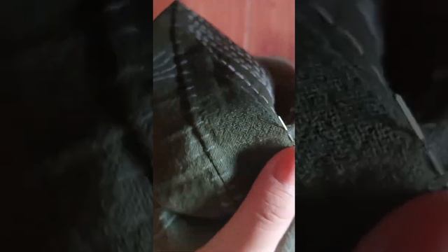 Embroidery sashiko boro bag part (1) смотреть онлайн
