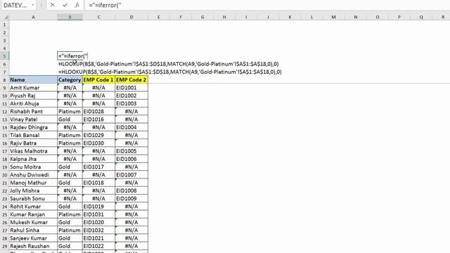 Add the IFERROR Function to an Existing Formulas смотреть онлайн