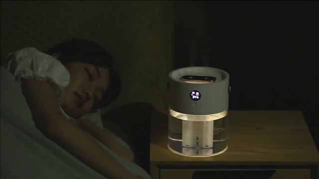 Smart Portable Rechargeable Humidifier USB 4000mAh 2L смотреть онлайн